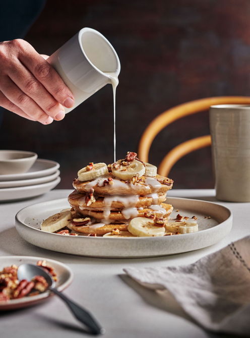 Pancakes Veganos a la Canela