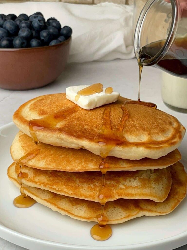 Pancakes de Leche de Avena