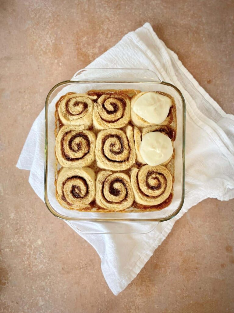 Rollos de Canela Veganos Sin Levadura